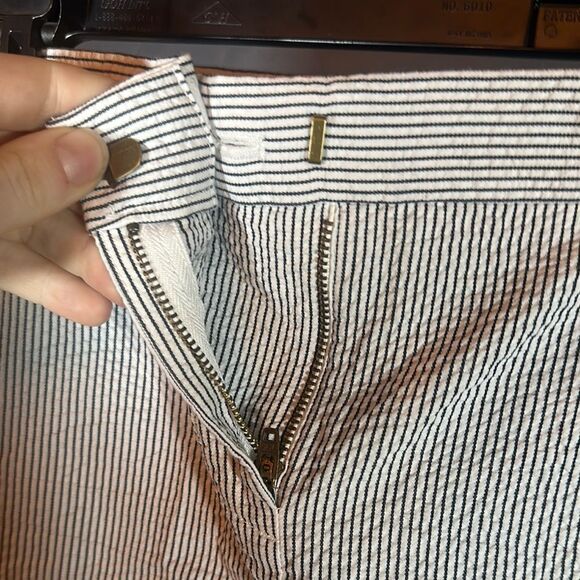 J. Crew Black Mini Pencil Skirt with Slit for Work - Picture 6 of 6